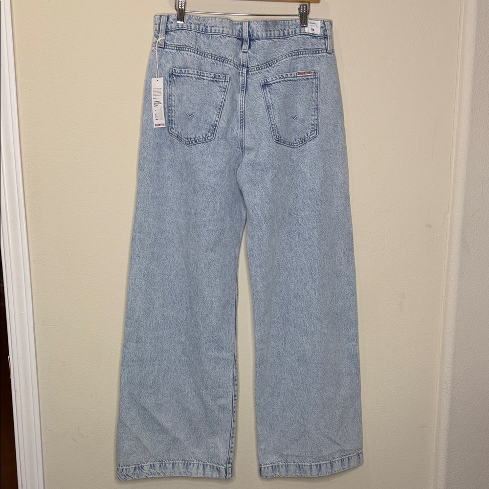 Hudson Jeans Acid Wash Denim Jolene Wide Leg - Picture 8 of 10